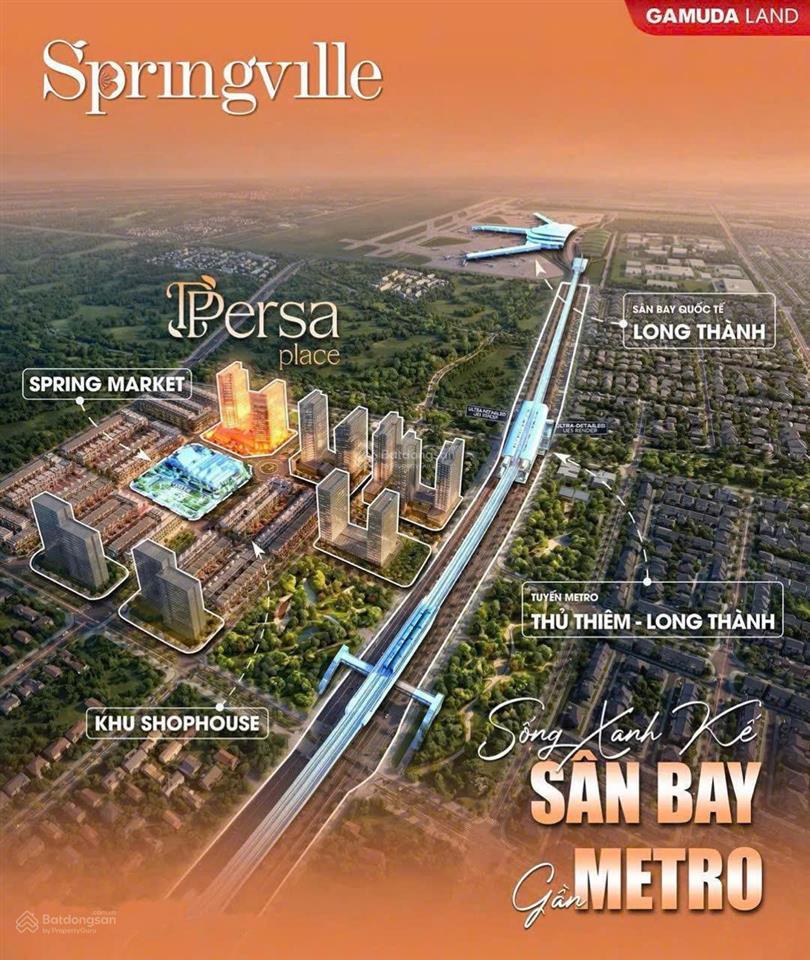 Bán căn hộ chung cư đẹp 60m2 tại spring ville, tôn đức thắng, nhơn trạch, đồng nai