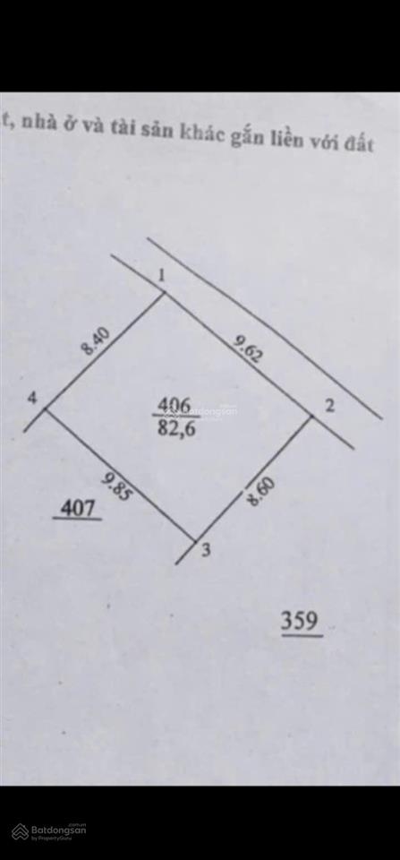 Chính chủ bán đất tây tựu 82,6m² 2 mặt thoáng đông nam, đông bắc  sổ đỏ  giá 8 tỷ có thương lượng