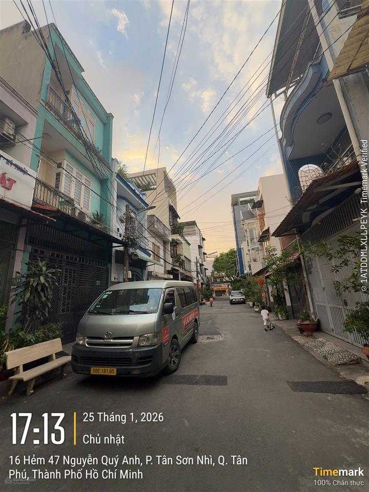 Chính chủ bán nhà hxh 8m 1/ nguyễn quý anh, p tân sơn nhì, q tân phú 4 x 14.5m 1 lầu 58m2 7.6 tỷ tl