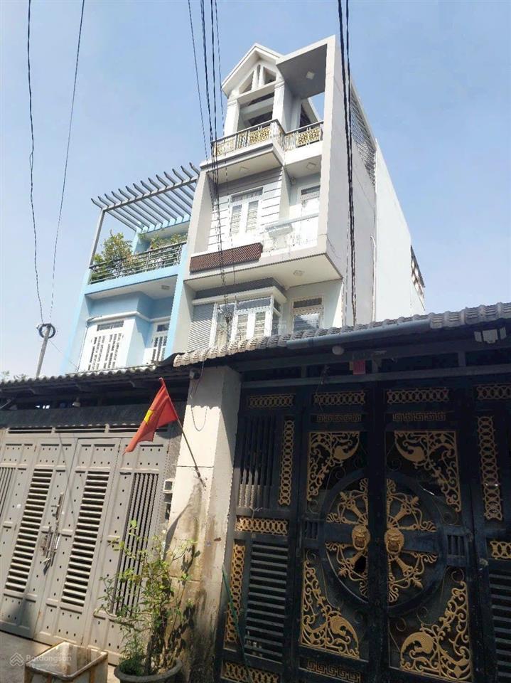Nhà 4 lầu, 84m2 sau lưng th kim đồng, hẻm thông kinh doanh. chủ kẹt ngân hàng