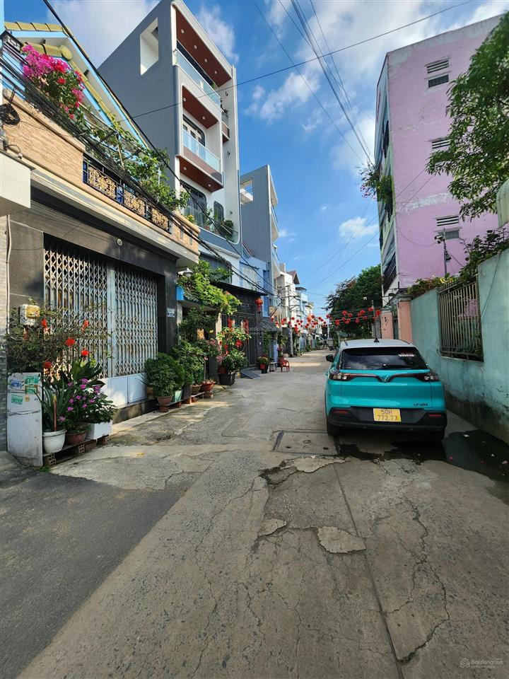 Nhà 1/ bình thành thông 6m buôn bán kinh doanh đúc kiên cố 3,5 tấm