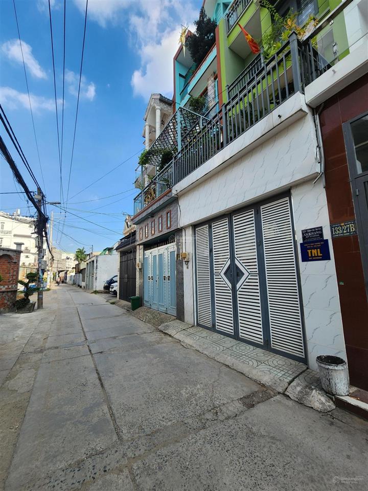Nhà 1/ bình thành thông 6m buôn bán kinh doanh đúc kiên cố 3,5 tấm