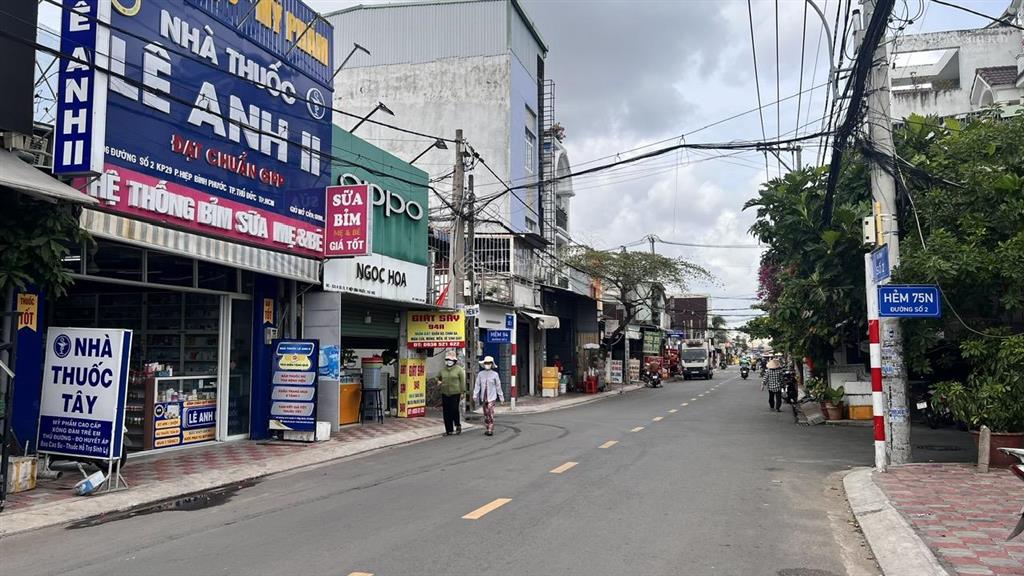 6.2 tỷ nền đất hẻm oto phường hiệp bình, liền kề ql 13, đối diện kđt vạn phúc