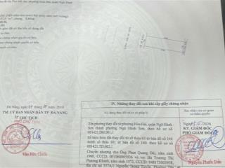 Bán đất nền mt phố trần đại nghĩa, ngũ hành sơn, đà nẵng (kđt phú mỹ an), 13 tỷ vnd, 187.5m2