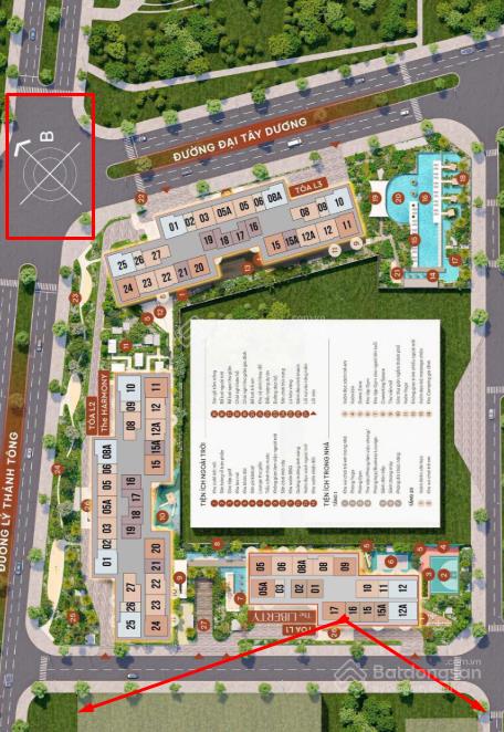 Chính chủ cắt lỗ căn 2pn+1, tòa z34 khu lake side masterise ocean park 1