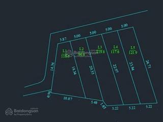 Đất đất thổ cư phân lô gần đường lớn giá rẻ 31.5 triệu trên mét vuông