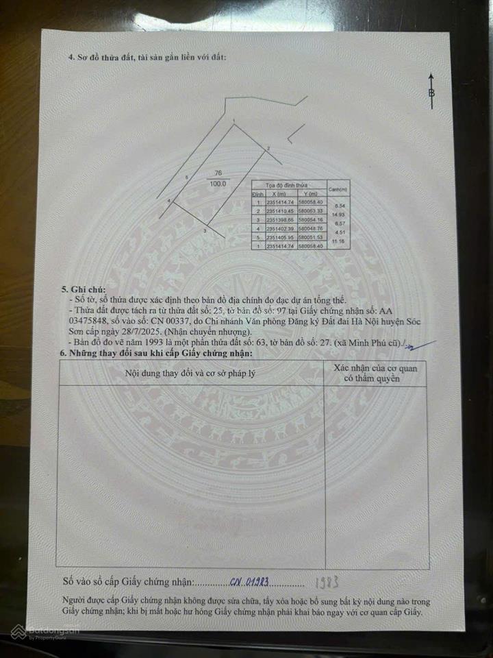 Bán 100m2 đất ở, lô góc, ô tô vào đất, cách đường 35 chỉ 420m, giá rẻ chỉ 2,1 tỷ