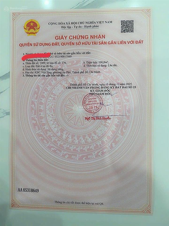 Bán gấp np tại d1, an phú, thuận an, bình dương, 13,5 tỷ, 200m2 đẹp xuất sắc