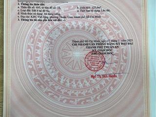 Bán nhà mặt phố 125m2, 6,5 tỷ tại đường d1, an phú, thuận an, bình dương chính chủ chỉ với