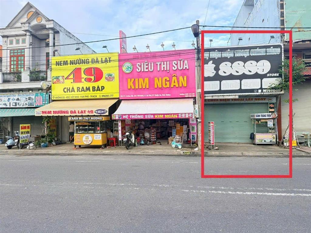 Nhà mặt phố d5, 6,65 tỷ, 100m2, 1pn, 1wc tại an phú, thuận an, bình dương