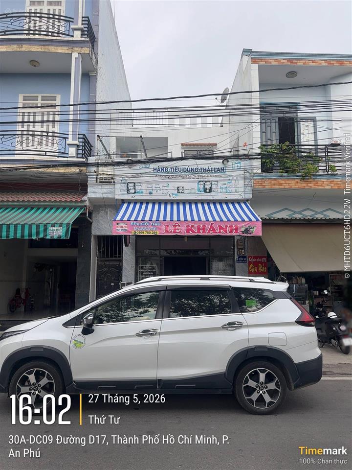Nhà mặt phố tại d17, an phú, 7,2 tỷ, 150m2, view đẹp, chính chủ