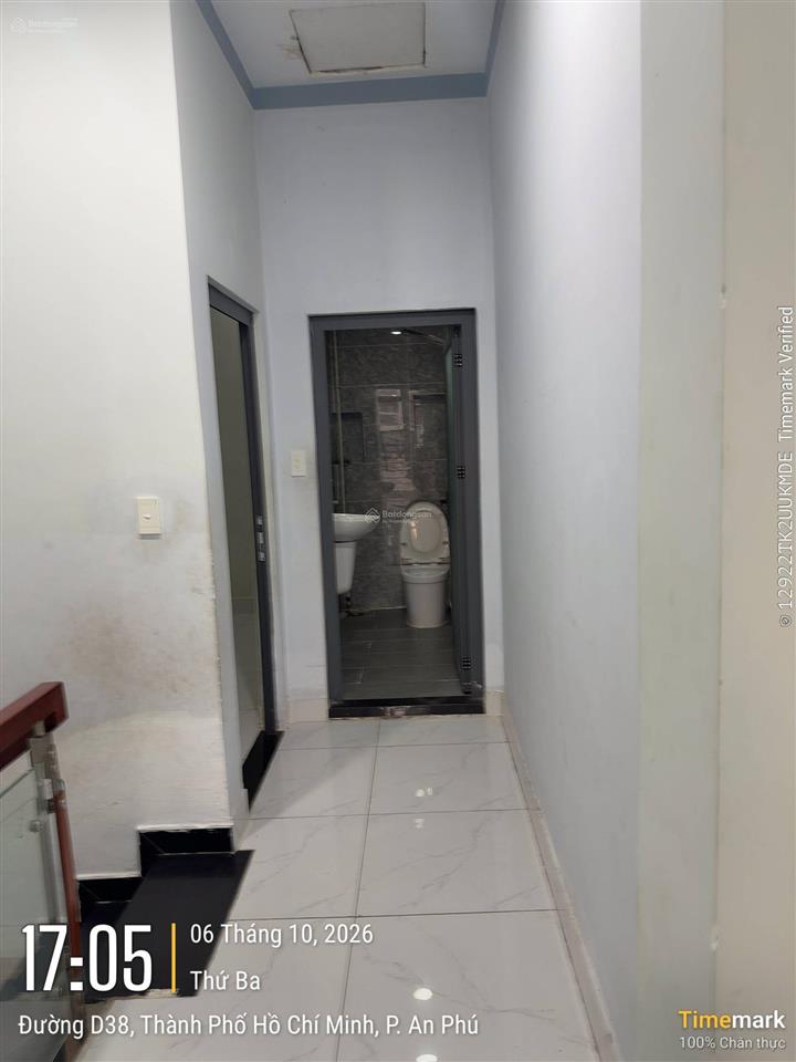 Cần bán can nhà 1 trệt 1 lầu dt 57.8m2 full thổ cư nhà hoàn công giá bán 3 tỷ7