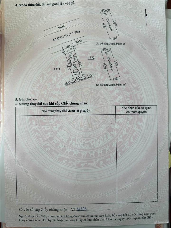 Chủ gửi bán căn nhà kdc sài gòn thuận giao dt 75m2 full thổ cư nhà hoàn công