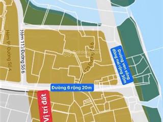 Bán đất mặt tiền đường số 6, 64 triệu / m2, 117 m2, p long bình, q9, tp.hcm hot!