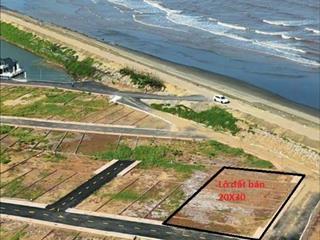 Duy nhất Lô đất 500m2 xây Khách Sạn tại Bãi Biển Thịnh Long, View Biển Trực Diện