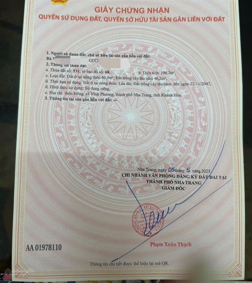 Nhà đẹp mới xây giá tốt tại phường bắc nha trang (xã vĩnh phương cũ)