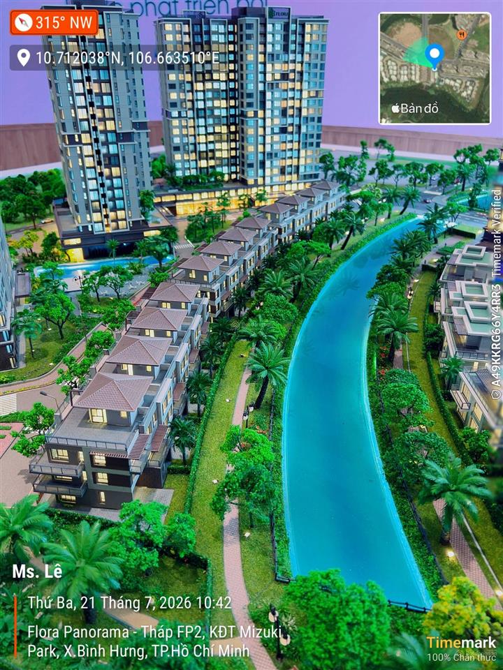 Nhà phố kênh đào, sông  giá chỉ từ 18,8 tỷ mua trực tiếp chủ đầu tư nam long.