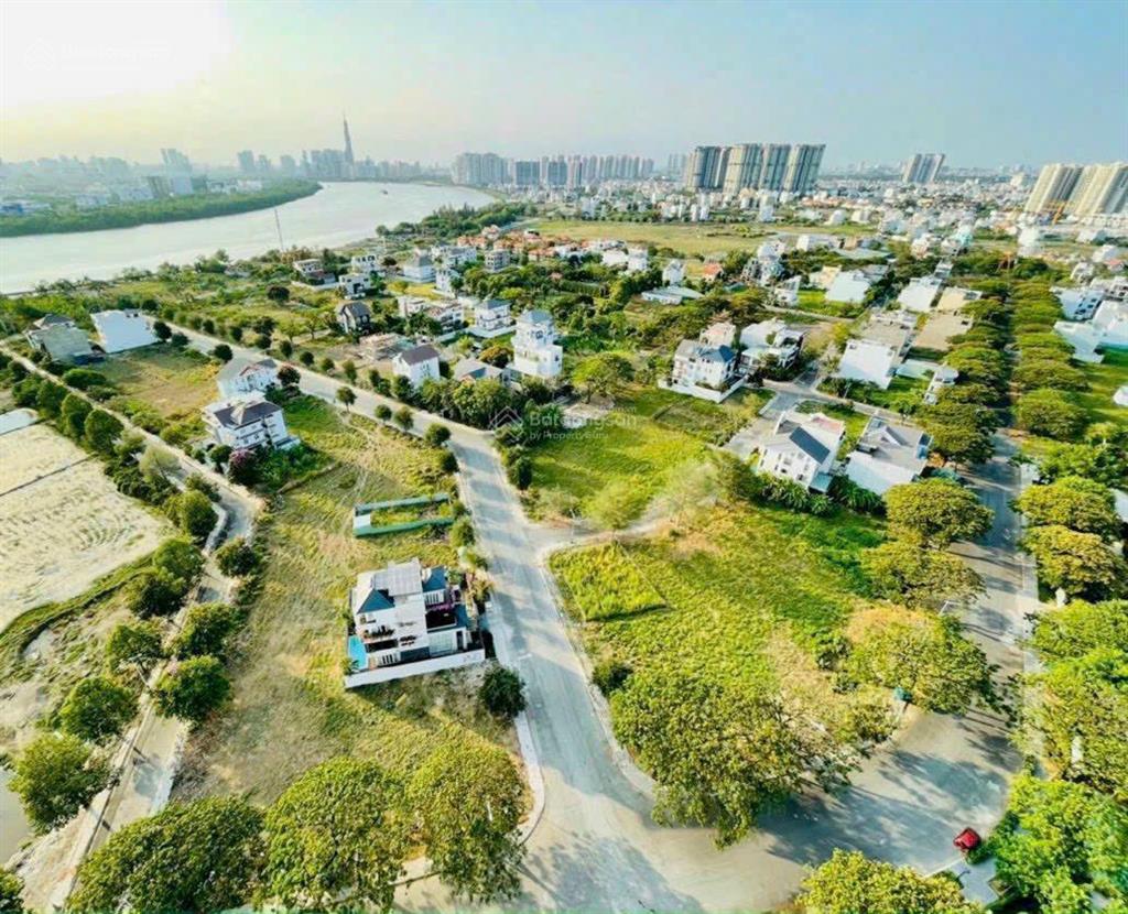 Bán dn thủ thiêm villa, 88,5 tỷ, 361,5m2 hàng hiếm tại thạnh mỹ lợi, q2, hcm đối diện hồ, lô góc