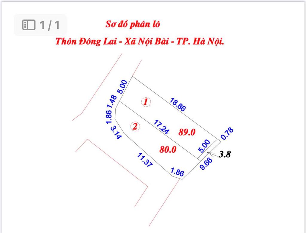 Đất f0 đông lai  nội bài | cách sân bay 10 phút | sát kcn nội bài, cn2, cn3