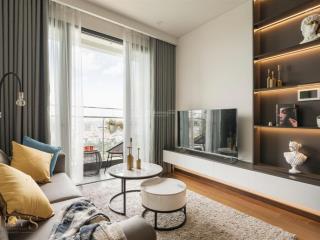 Hàng hiếm 1pn+ 48m2 rộng nhất phân khúc  view trọn hồ  full nội thất tòa a  masteri west heights