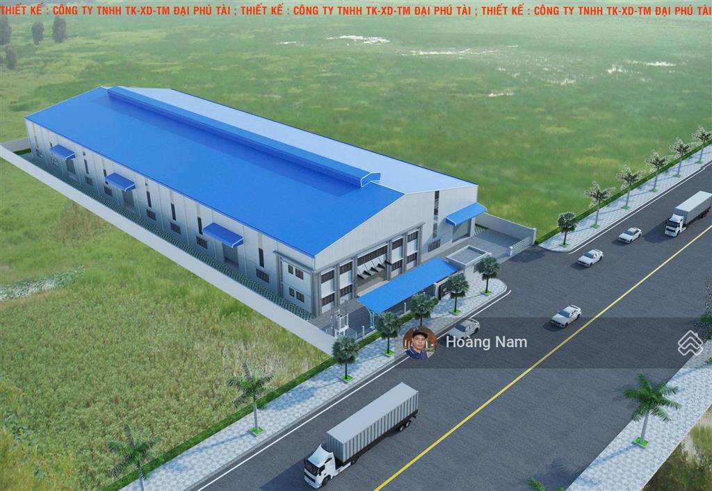 Cho thuê xưởng mới 100%. dt 5000m2. bàn giao ngay