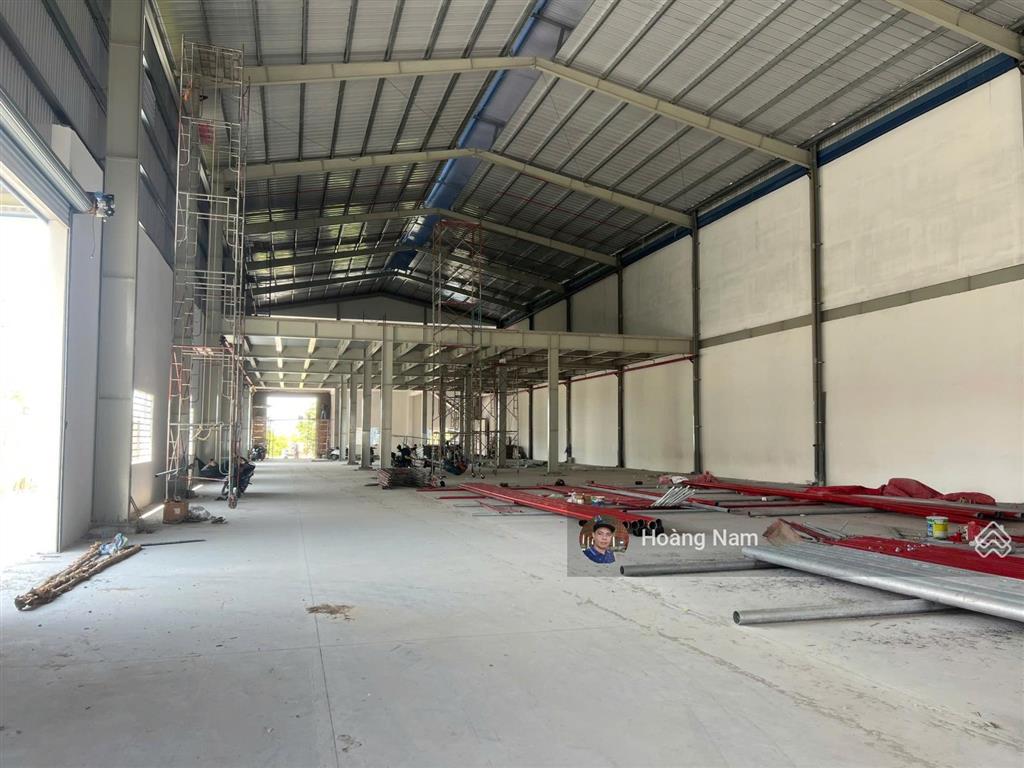 Cho thuê xưởng mới 3000m². giá tốt. bàn giao ngay