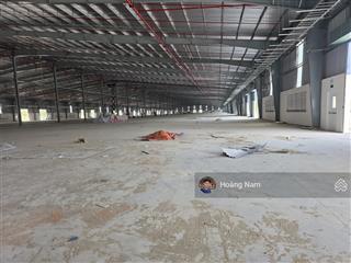 Cho thuê xưởng mới 100%. giá 3,5 s/m2 . t7/2026 bàn giao