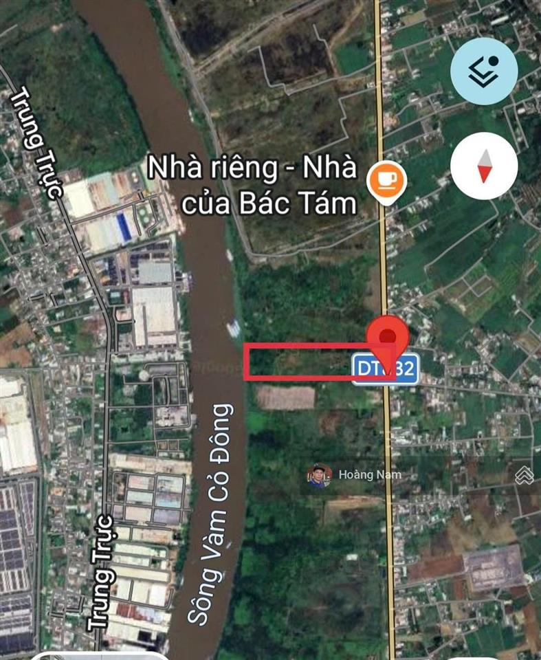 Bán đất skc mt dt 832 và mặt sông vàm cỏ . sổ sẵn giá tốt