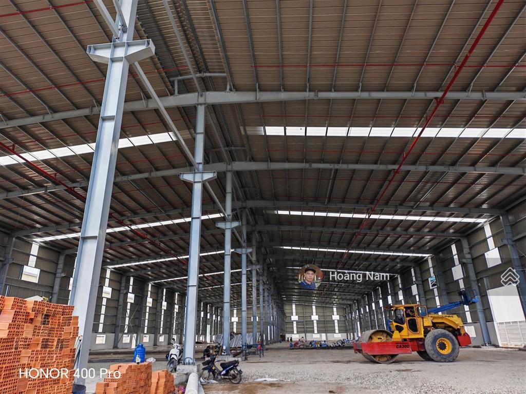 Cho thuê xưởng mới 100% kcn đức hòa. giá tốt. bàn giao ngay