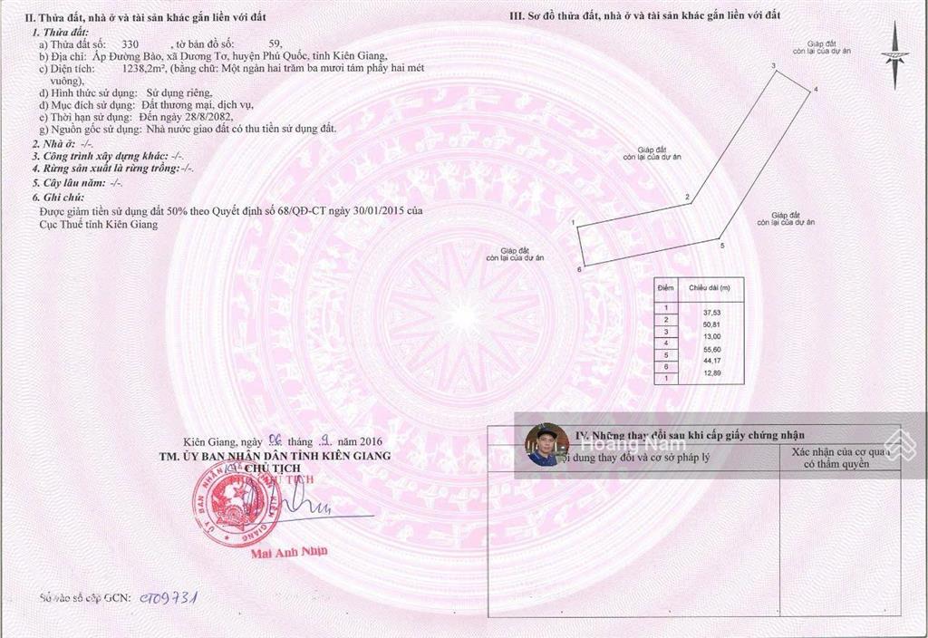 Cần chuyển nhượng khu du lịch sinh thái biển . đã ra sổ riêng. giá tốt