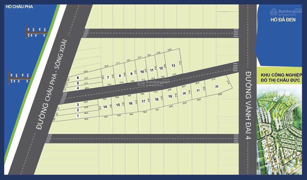 Bán lô đất đường sông xoài phú mỹ liền kề kcn châu đức, 500m2, full thổ cư