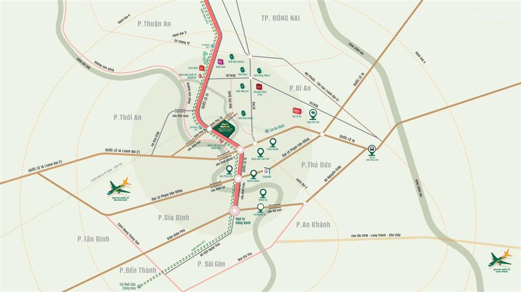 Suất ngoại giao căn hộ the emerald boulevard vị trí vàng cửa ngõ tp.hcm