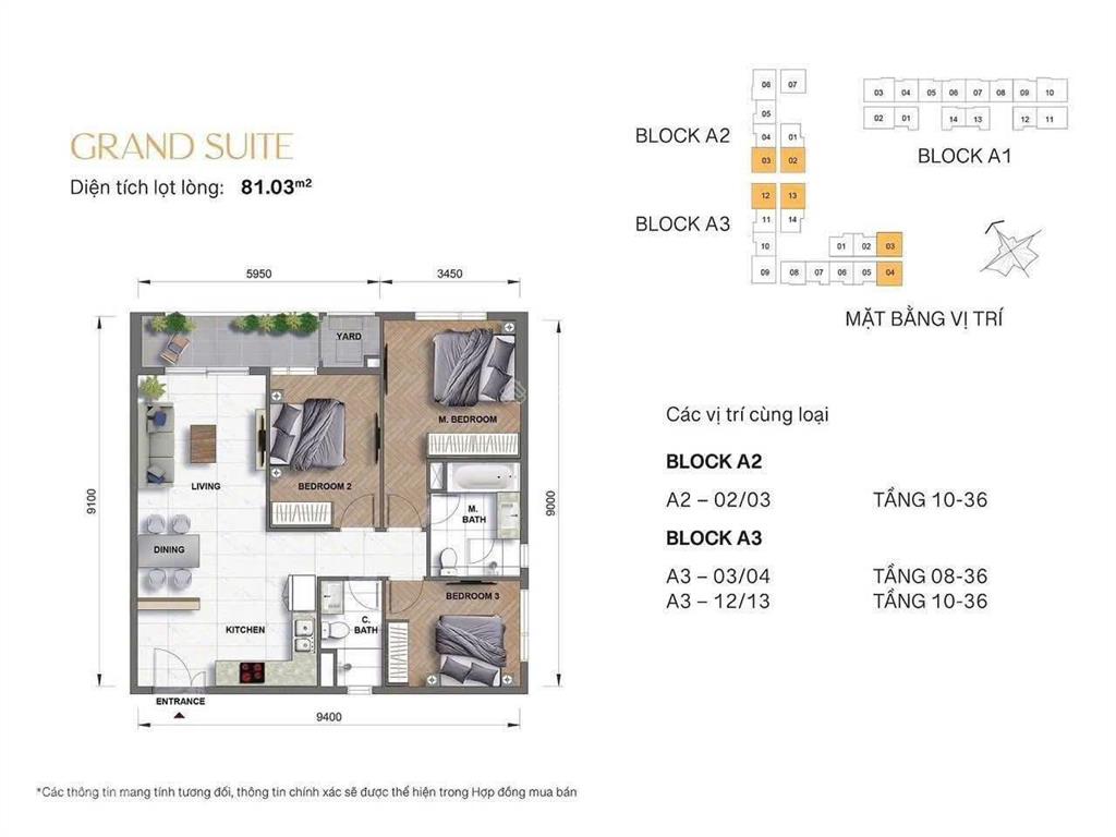 Bán căn hộ 3pn the grand manhattan q1 giá 16.9 tỷ có chỗ đậu xe định danh