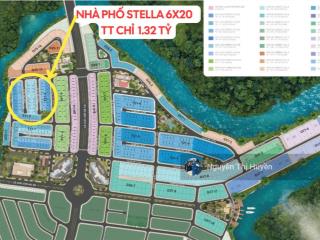 Thanh toán 1.32 tỷ sở hữu ngay nhà phố 6x20 stella. bàn giao 2027. hiện tại đã lên phần xây thô