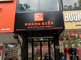 Cho thuê nhà mặt phố kim mã, ba đình, hà nội. nhà 5 tầng chỉ 35tr/tháng