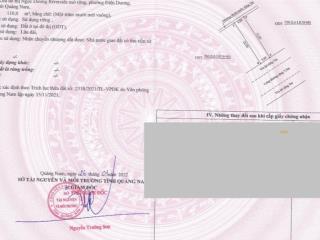 Chính chủ cần bán nhanh lô đường 7m5 110m2 khu ngọc dương mở rộng