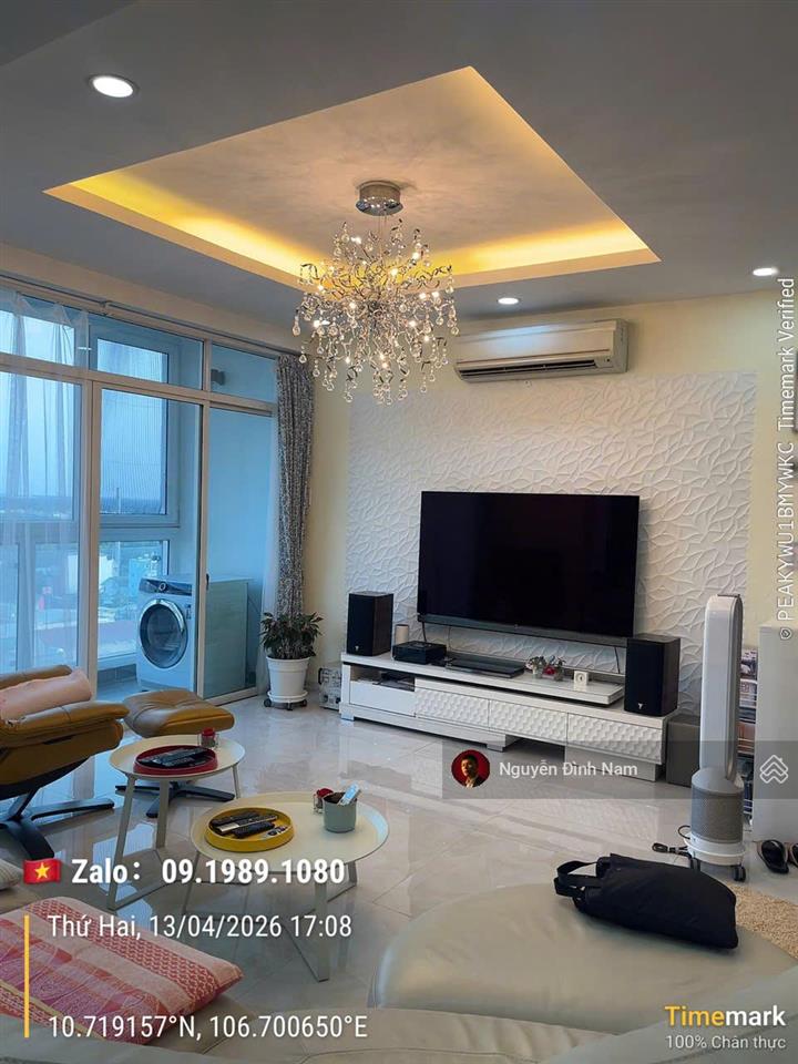 Bán căn hộ thông tầng tại chung cư new sài gòn dt 200m2 nhà decor, view đông nam chỉ hơn 30tr/m2