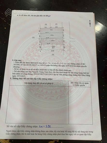 Bán lô đất thổ cư mặt đường la nội, dương nội, mặt kinh doanh sầm uất ô tô tránh nhau, giá tốt
