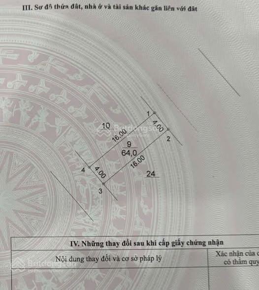 Bán nhà mặt phố chiến thắng 64m2*4 tầng  văn quán  2 mặt tiền kinh doanh giá 22.5 tỷ