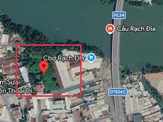 Bán lô đất 2255m2 mặt sông ngay cầu rạch đỉa,đường lê văn lươngnhà bè. gía 90 tỷ