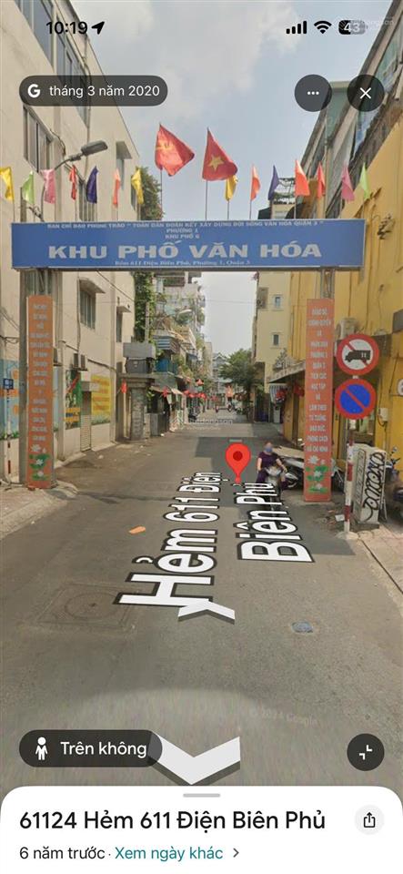 Bán nhanh nhà hẻm 611 đường điện biên phủ ,p. bàn cờ, q3. dt 4x22 cn 88m2 3 tầng giá chỉ 22 tỷ
