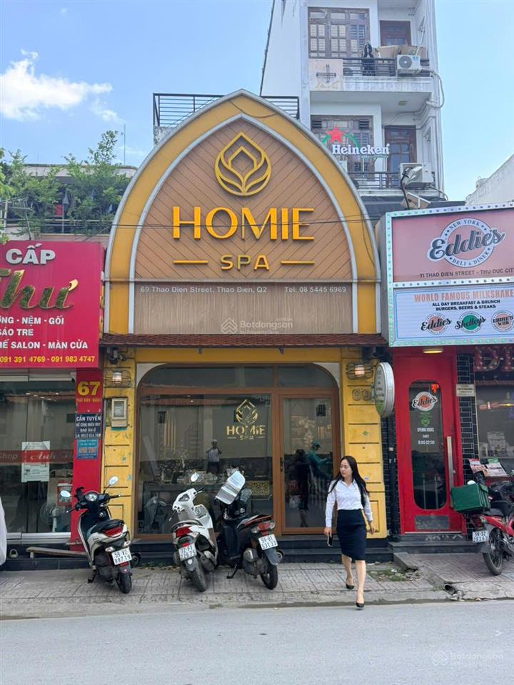 Hiếmbán nhà 2 mặt tiền 69 đường thảo điền, p.thảo điền.dt 4,3x29  4 tầnghđt 100tr/th chỉ 36 tỷ