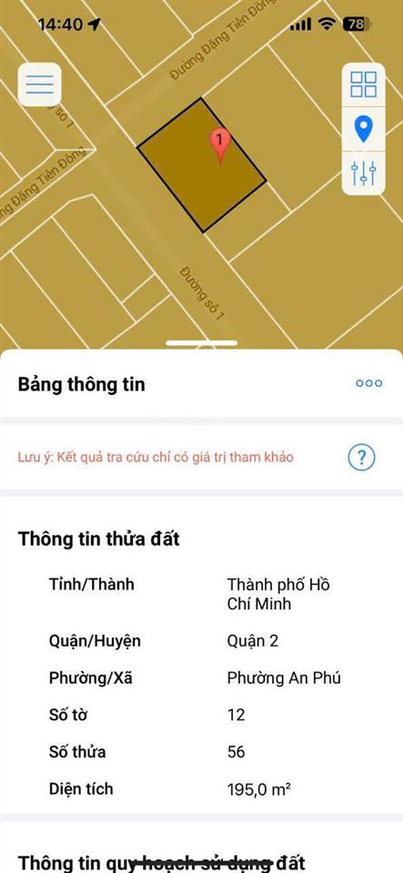 Chỉ 50 tỷ cho khuôn đất 2mt dt 12x16 xây cao hầm 6 tầng ngay đặng tiến đông, an phú, quận 2.