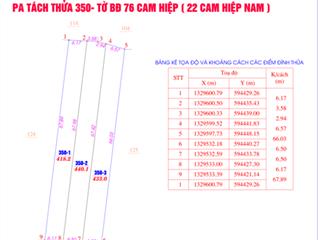 Bán đất nền 450m2 tại xã cam an, khánh hòa, giá 3 triệu / m2, đẹp, ntriệu / m2, đẹp, nhiều tiện ích