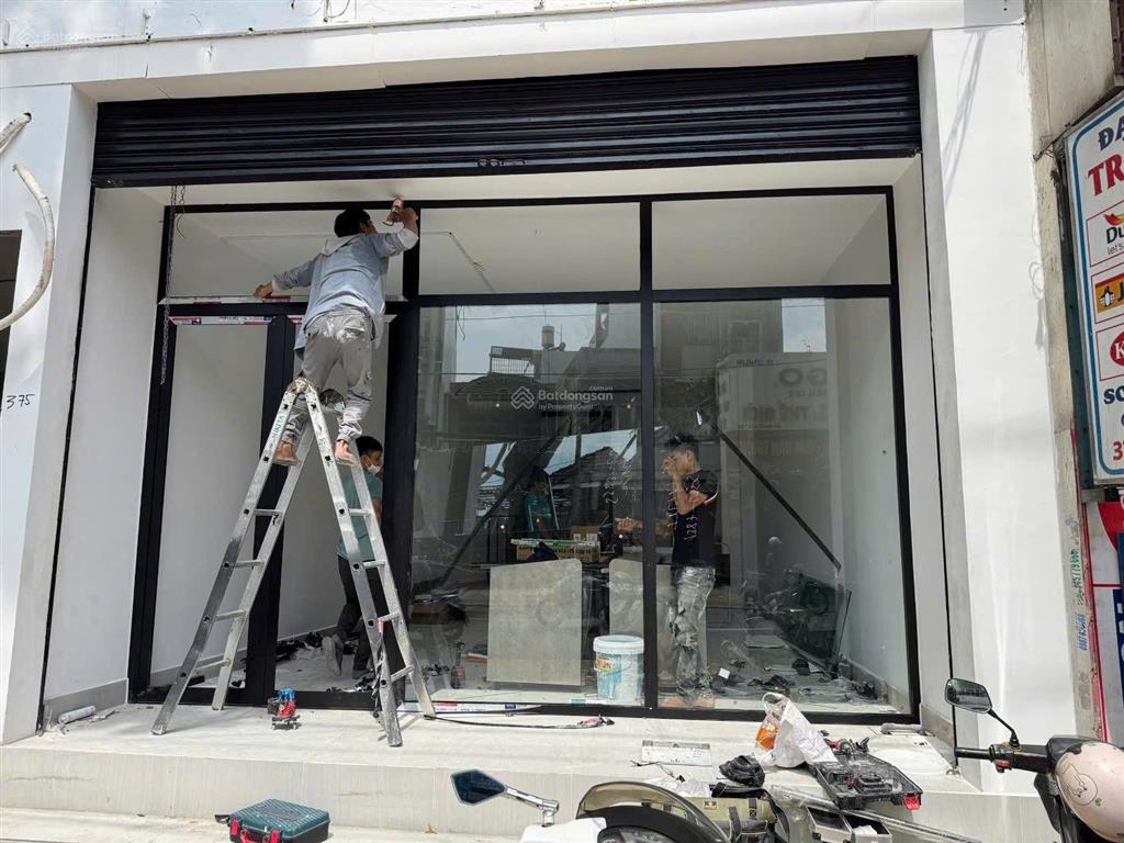 Mặt tiền lê văn thọ 7x15m 1 lầu trống suốt kinh doanh đa ngành 30tr tl