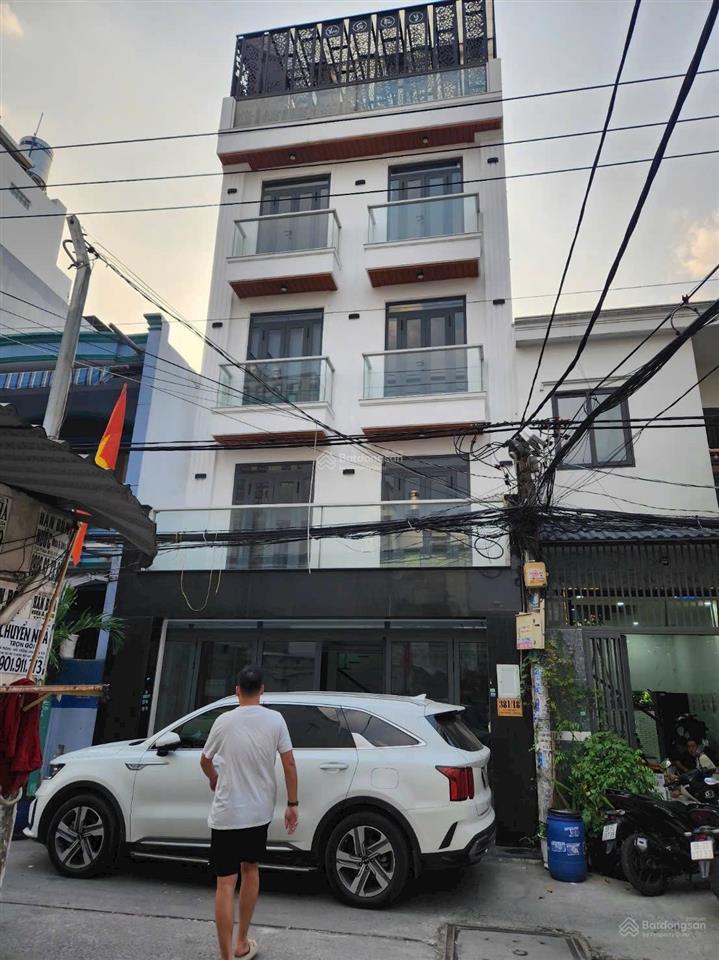 Biệt thự hẻm 8m 1/ lê văn quới dt 6x10 ( 1 trệt 3 lầu 5pn ) giá 7tỷ850