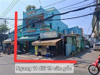 Góc 2 mặt tiền đường lê đình cẩn dt 11x19 ( có nhà sẵn cho thuê ) giá 19tỷ500 tl