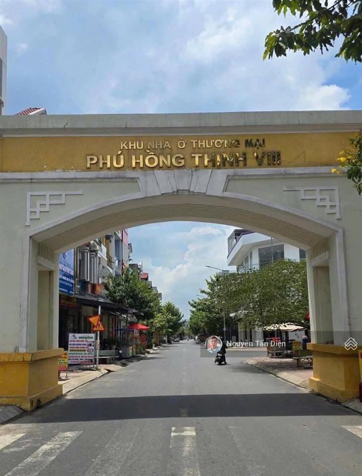 Bán nền đất trục chính kdc phú hồng thịnh 8. giá 3 tỷ 7 bớt lộc may mắn