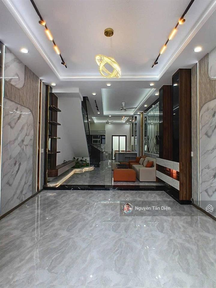 Nhà phố 3 tầng sổ hồng hoàn công 71m2 ngang 4.5 chỉ 4 tỷ 4 thương lượng