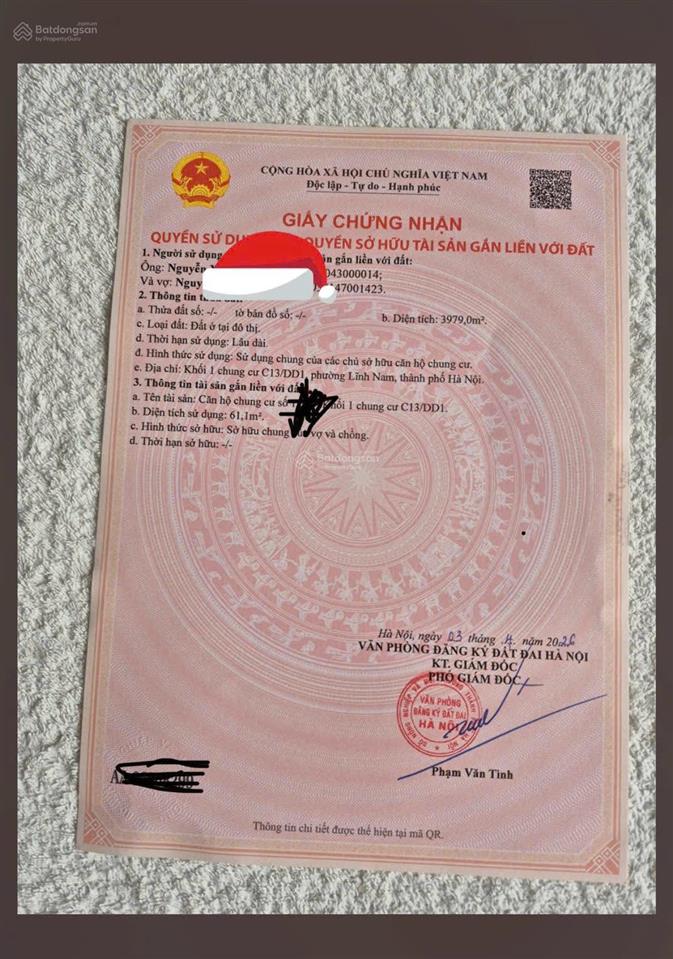 Bán gấp chung cư c13 khuyến lương, căn góc đẹp , tầng trung, sổ đổ, 4.050 tr, 3 ban công